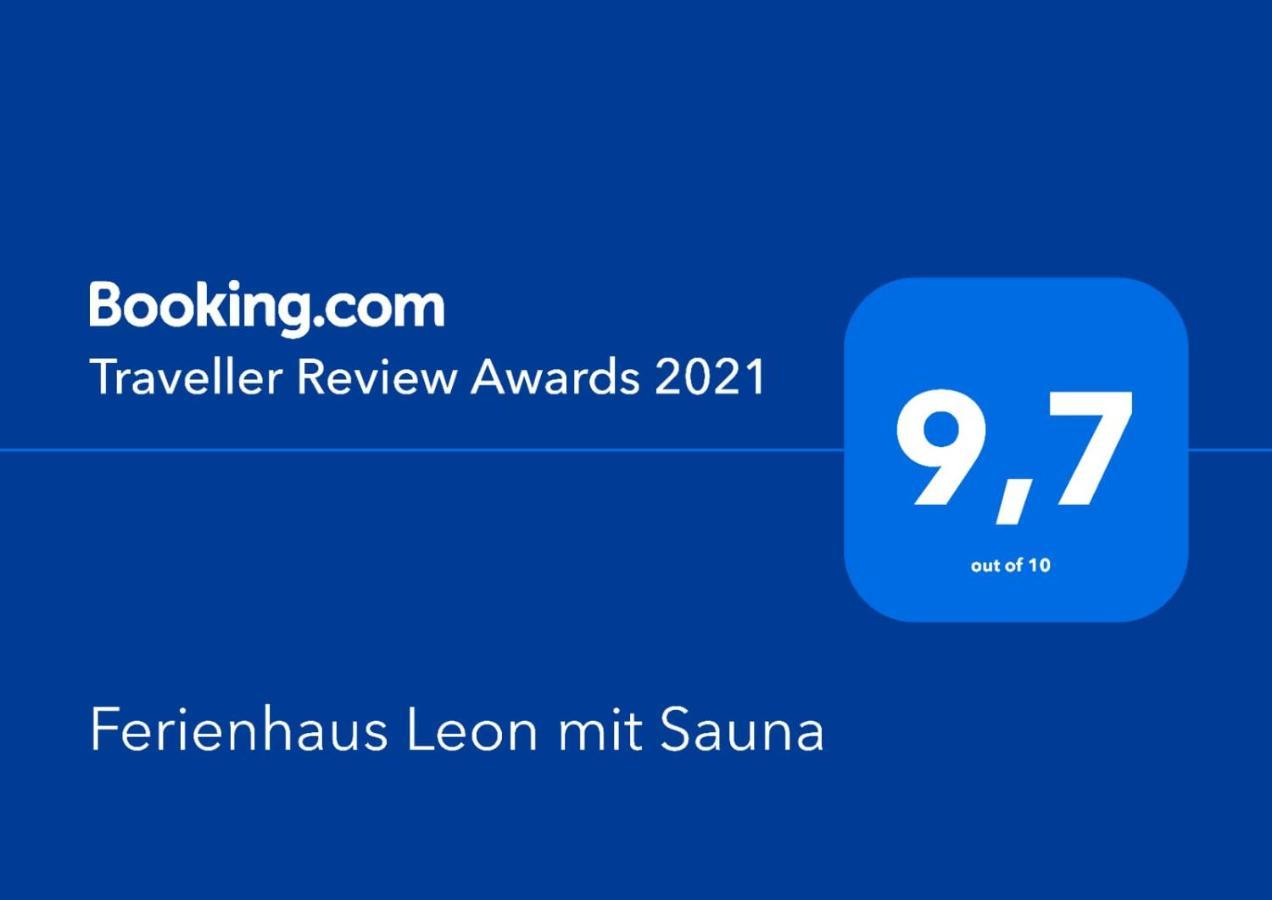 Ferienhaus Leon Mit Sauna Rehburg-Loccum Экстерьер фото