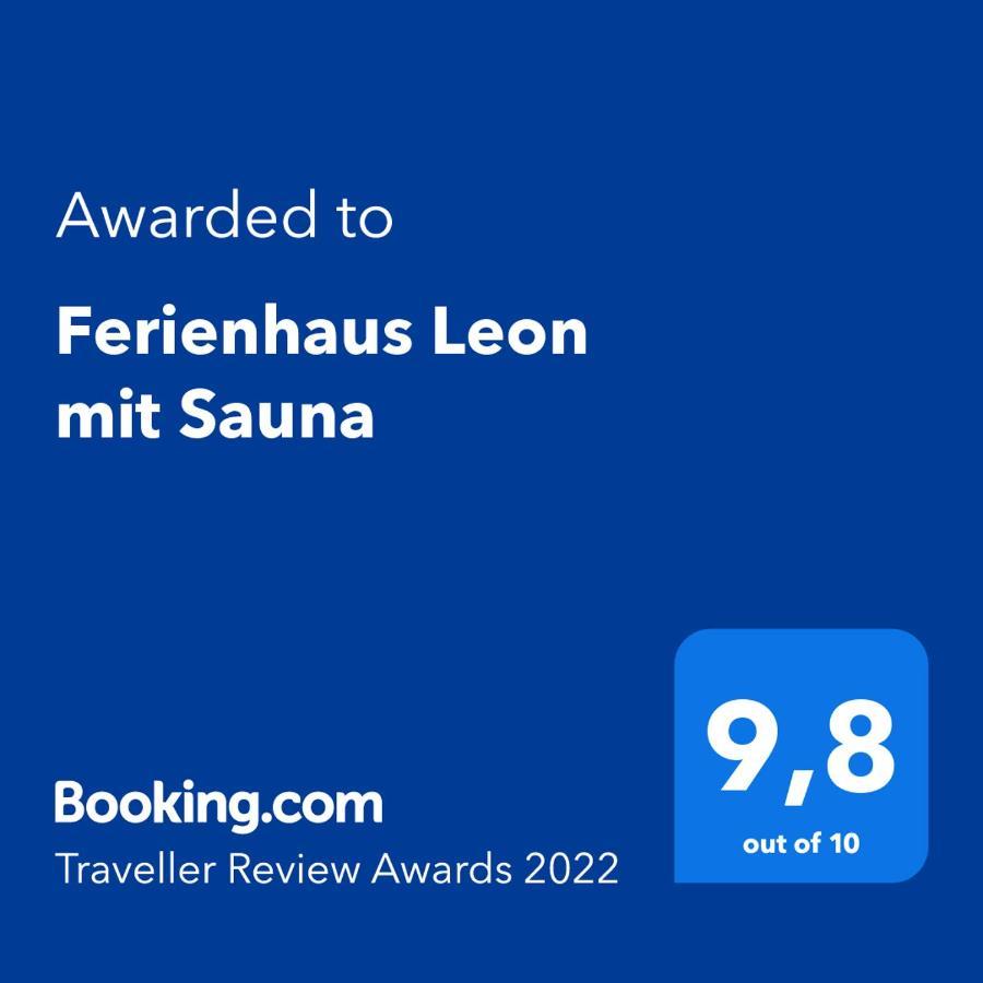 Ferienhaus Leon Mit Sauna Rehburg-Loccum Экстерьер фото